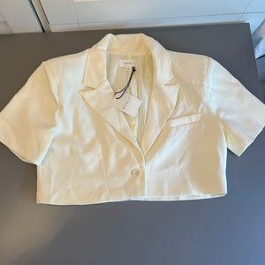 NWT! Crop Blazer